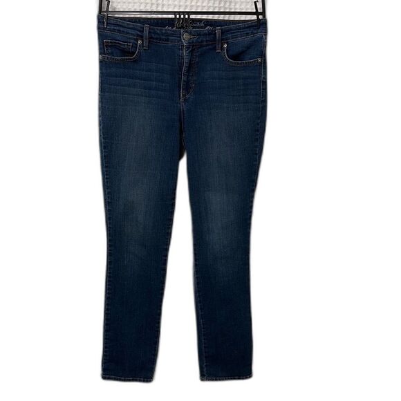 Gloria Vanderbilt Blue Slimming Jeans Medium Wash Size 6 - Picture 1 of 6